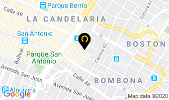 Mapa de Servicios Médicos San Ignacio Ltda. en Medellín