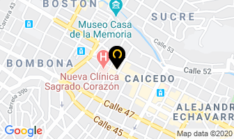 Mapa de Servicios Odontologicos en Medellín