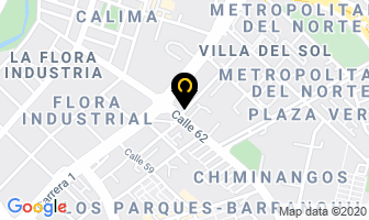 Mapa de Servicios P Y P Ltda. en Cali