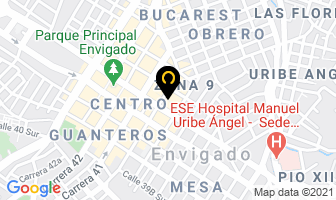 Mapa de Servicios Por Computador en Medellín