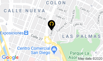 Mapa de Servicios Publicitarios en Medellín
