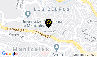 Mapa de Servicios-suministros en Manizales
