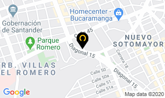 Mapa de Servicios Técnicos Am en Bucaramanga