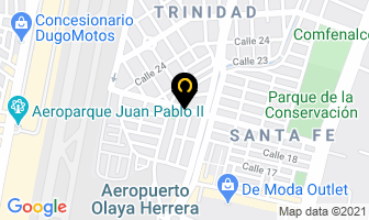 Mapa de Servicios Textiles Ltda. en Medellín