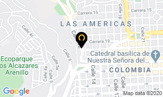 Mapa de Servicios Veterinarios en Manizales