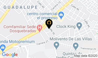 Mapa de Serviciudad Esp Acueducto-Aseo-Alcantarillado en Dosquebradas