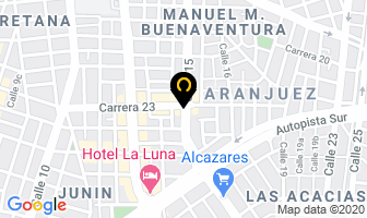 Mapa de Servicloset's en Cali