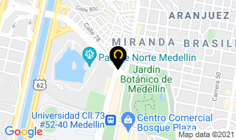 Mapa de Serviconcort en Medellín
