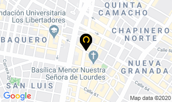 Mapa de Servideportes en Bogotá D.C