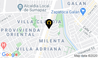 Mapa de Servidotaciones Lefer en Bogotá D.C