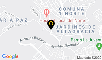 Mapa de Servielectrico Peña en Bucaramanga