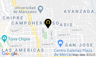 Mapa de Servieléctricos en Manizales
