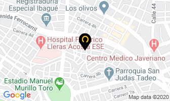 Mapa de Servielectrónica General en Ibagué