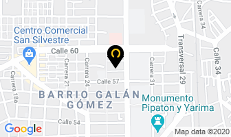 Mapa de Servientrega - Efecty Galan en Barrancabermeja