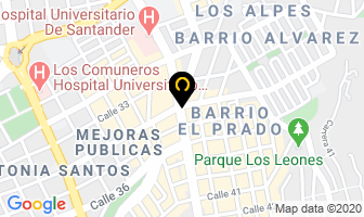 Mapa de Servientrega Guarin en Bucaramanga