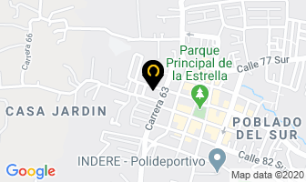 Mapa de Serviestudio en Medellín