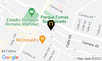 Mapa de Servifrio Ja Sas en Barranquilla