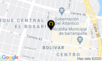 Mapa de Servilentes Ltda. en Barranquilla