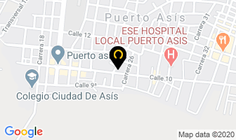 Mapa de Servillantas Del Sur en Puerto Asís