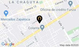 Mapa de Servilogistica De La Sabana en Funza