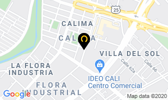 Mapa de Servimantenimiento Impresoras Cali en Cali