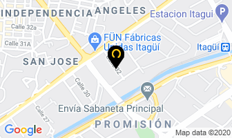 Mapa de Servimetales Frey Ltda. en Itaguí