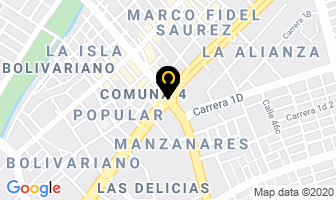 Mapa de Servimmexa en Cali