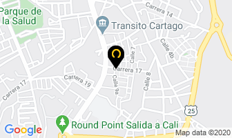 Mapa de Servimotos 2 en Cartago