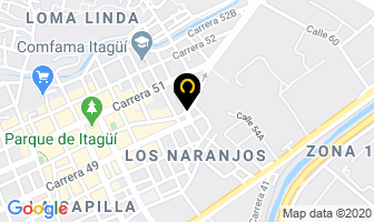 Mapa de Servimotos La 55 en Itaguí