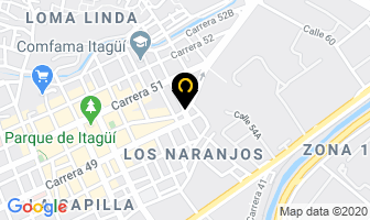 Mapa de Servimotos La 55 en Itaguí