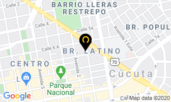 Mapa de Servimotos La Primera en Cúcuta