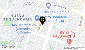 Mapa de Servindustriales De Occidente Ltda. en Cali