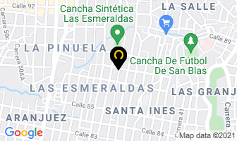 Mapa de Servinet La 45 en Medellín