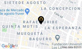 Mapa de Servinet.com en Bogotá D.C