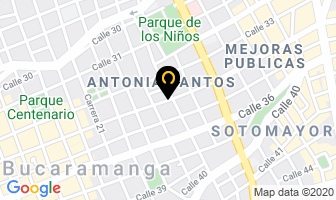 Mapa de Servinfo en Bucaramanga