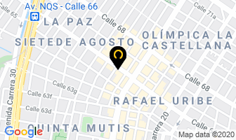 Mapa de Servinjeccion Pluss en Bogotá D.C