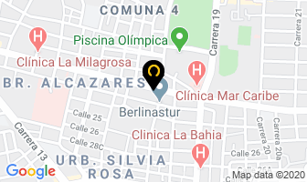 Mapa de Servipáramo S.a. en Santa Marta
