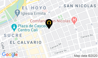 Mapa de Serviparlantes Servicio Técnico en Cali