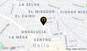 Mapa de Serviplotter en Bello