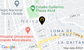 Mapa de Servipollos El Ruíz en Neiva