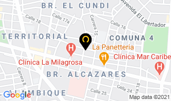 Mapa de Serviprof Ips S.a. en Santa Marta