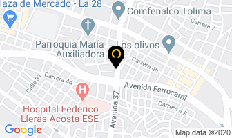 Mapa de Servir Ingenieros en Ibagué