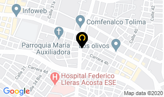 Mapa de Servir ltda. en Ibagué