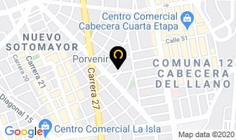Mapa de Servir Ltda. en Bucaramanga
