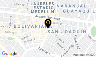Mapa de Serviresultados en Medellín