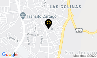 Mapa de Servirúa Ltda. en Cartago