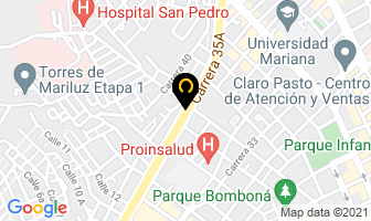 Mapa de Serviseg Miguel Chaves R. en Pasto