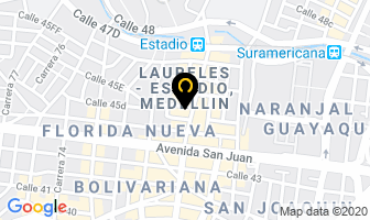 Mapa de Servisel Ltda en Medellín