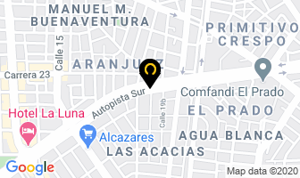 Mapa de Serviserrano en Cali