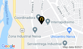 Mapa de Servitaller F Y N en Neiva